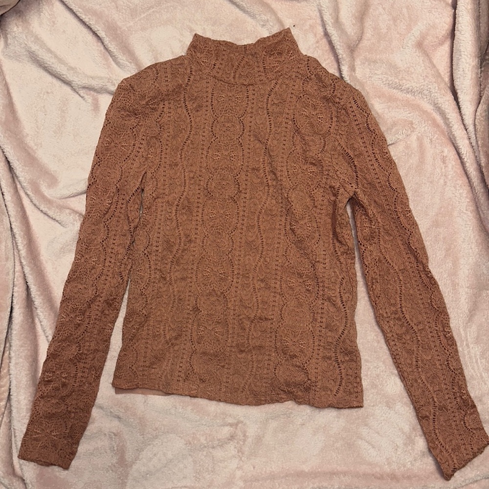 Anthropology lace top